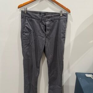 Express Men's Charcoal Chinos